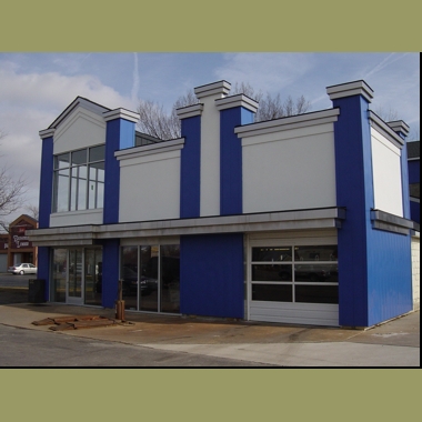 It's difficult to image how this building looked previously.